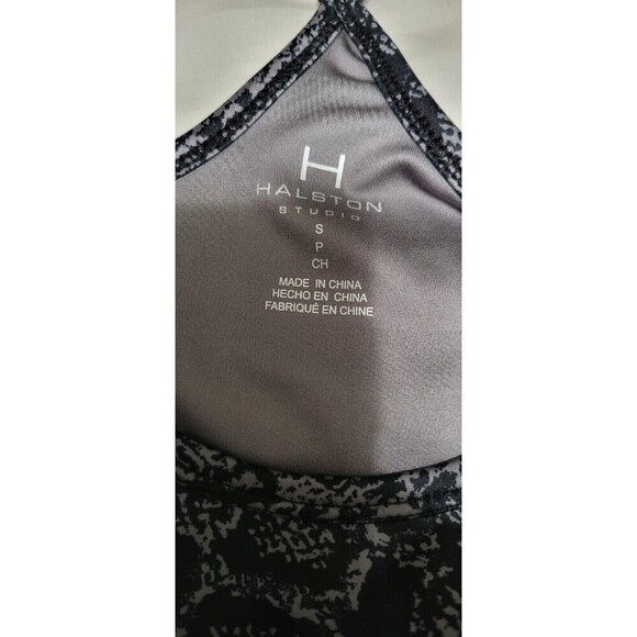 NEW H by Halston Studio Size S Y-back Tank Top Snakeskin Print NWT - Picture 5 of 6